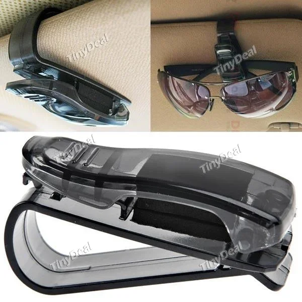 1/2 pcs Car Sun Visor Glasses Sunglasses Ticket Clip Holder – Color Assorted