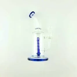 10.5in Rising Swirl Banger Hanger by Import (Blue)