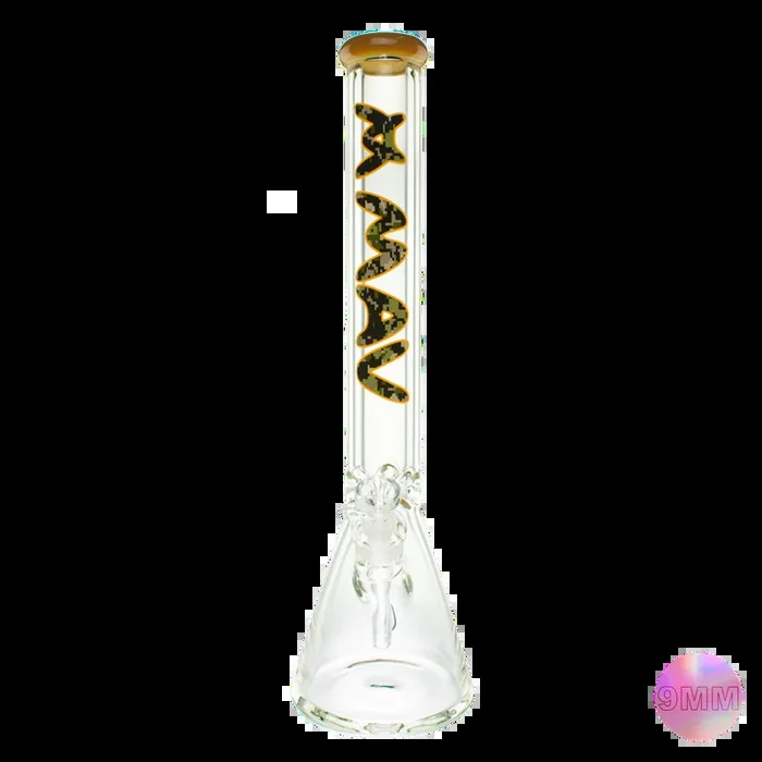 18 ” x 9mm Digi Camo Specialty Slab Beaker Bong