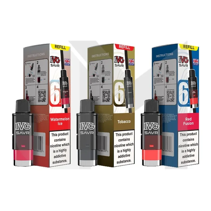20mg IVG SAVR Refill Pod Pack 3000 Puffs