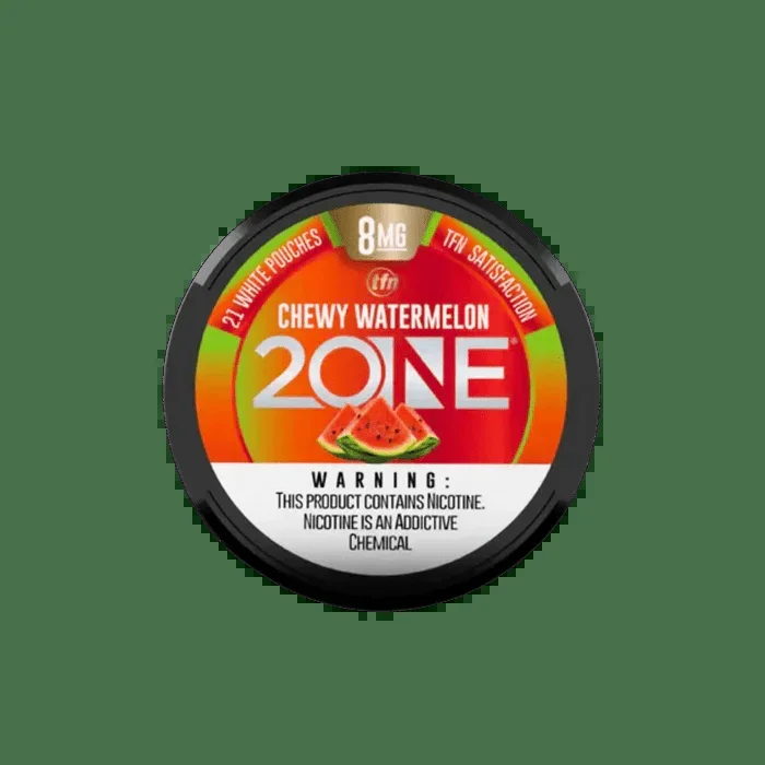 2ONE NICOTINE POUCHES – CHEWY WATERMELON