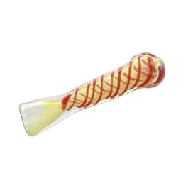 3.25in Fumed Line Work Chillum by Import