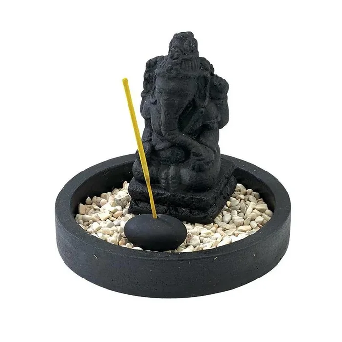 5 ” Ganesh Stone Incense Burner (IB-6833)