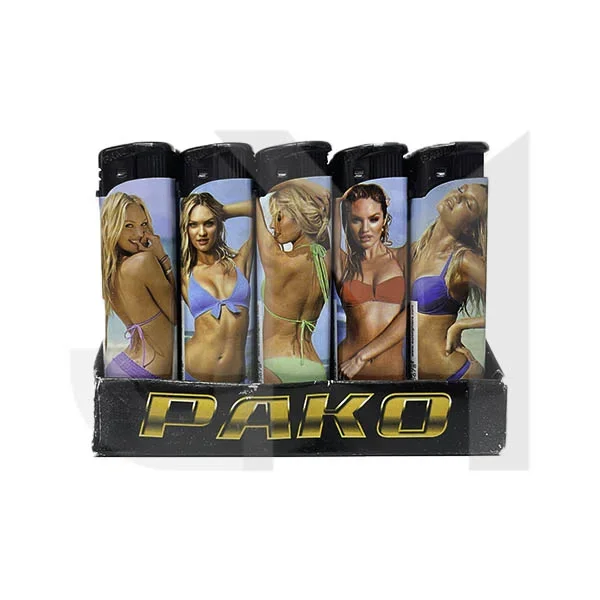 50 x Pako Bikini Printed Lighters – PE156