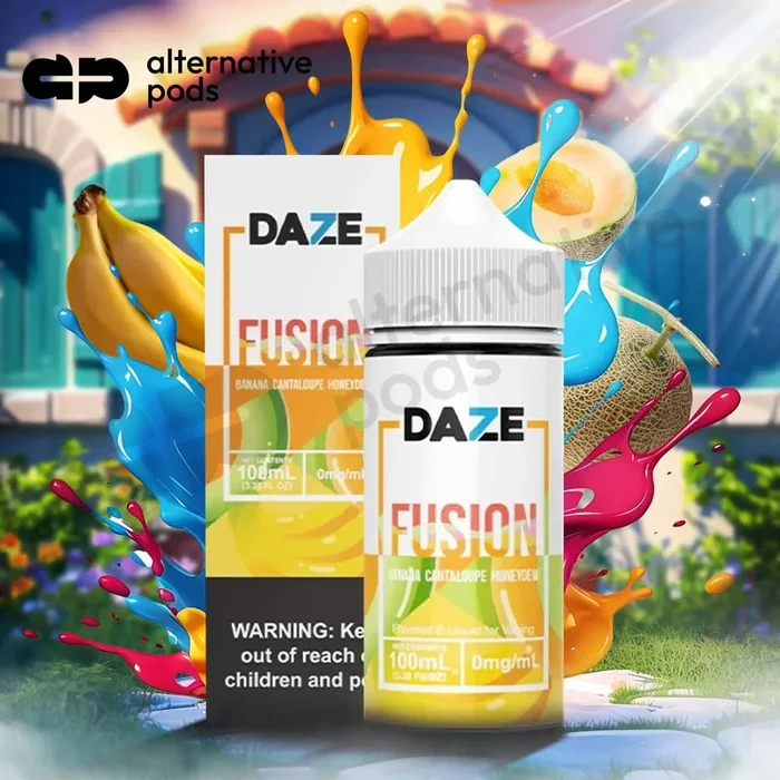 7 Daze Fusion Synthetic Nicotine E-Liquid 100ML