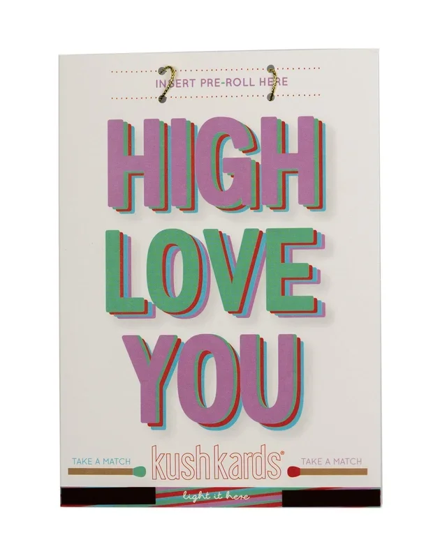 “High Love You ” Greeting Card