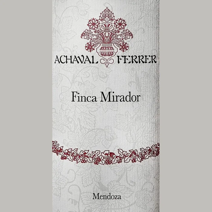 A Ferrer Finca Mirador Malbec 2010