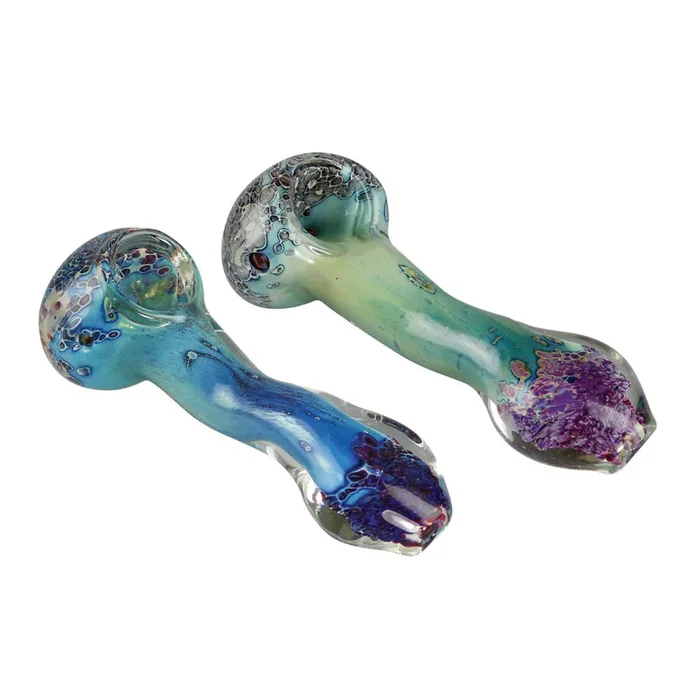 AFG Distribution – Silver Fumed – Glass Spoon Pipe