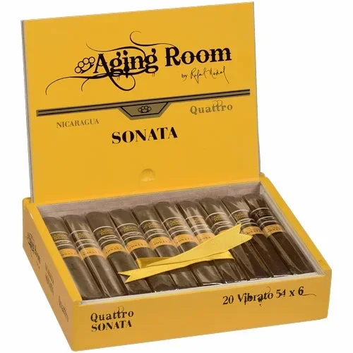 Aging Room Quattro Nicaragua Sonata Vibrato Toro (6 ” x 54)