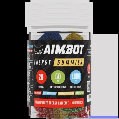 Aimbot Energy Gummies Jar 20pk/1000mg