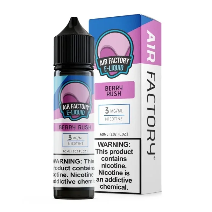 AIR FACTORY ELIQUID – BERRY RUSH – 60ML