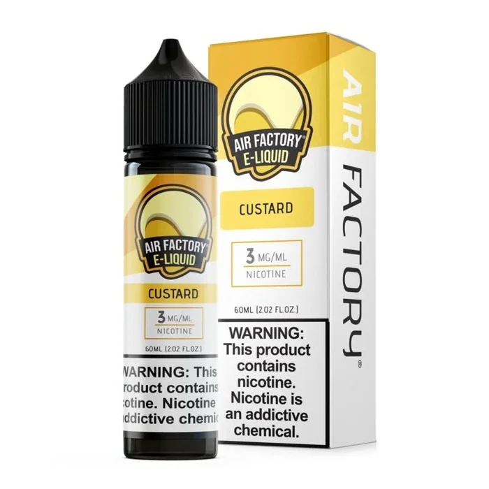 AIR FACTORY ELIQUID – CUSTARD – 60ML
