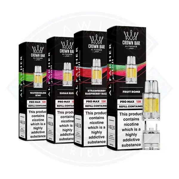 Al Fakher Crown Bar 12K Refill Pods