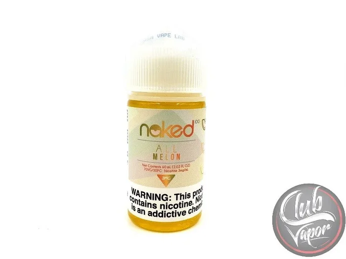All Melon E Liquid Naked 100 60mL