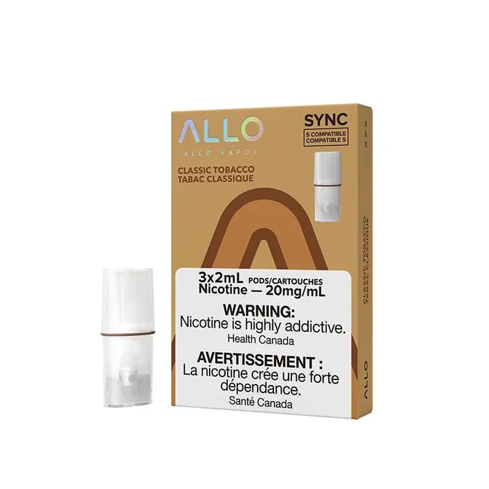 ALLO Sync Pod Pack – Classic Tobacco (QC)