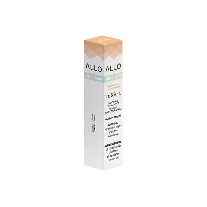 ALLO Ultra 1600 Disposable Vape – Pineapple Citrus