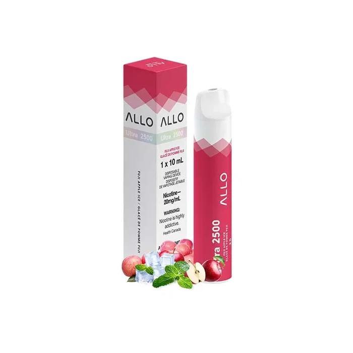ALLO Ultra 2500 Disposable Vape – Fuji Apple Ice