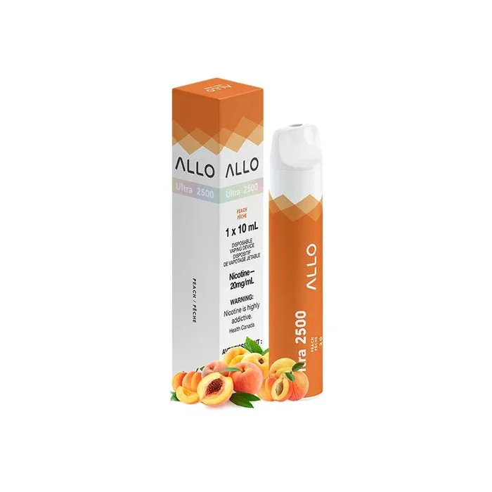 ALLO Ultra 2500 Disposable Vape – Peach