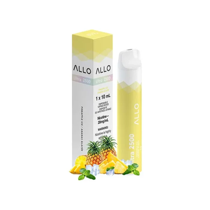 ALLO Ultra 2500 Disposable Vape – Pineapple Ice