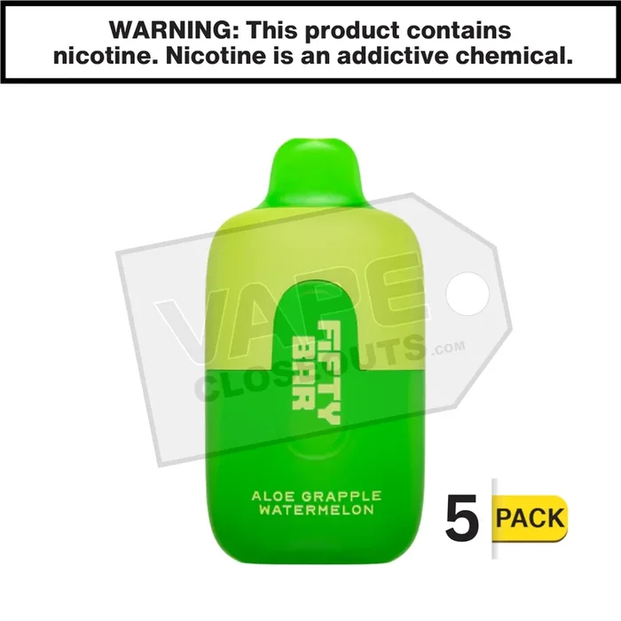 Aloe Grapple Watermelon Fifty Bar Beard Vape