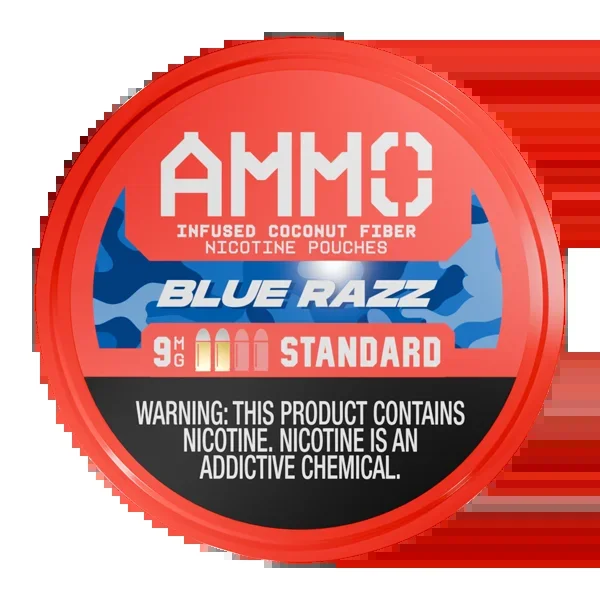 AMMO Pouches in Blue Razz