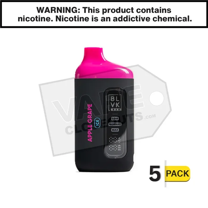 Apple Grape Ice BLVK Bar Disposable 20000