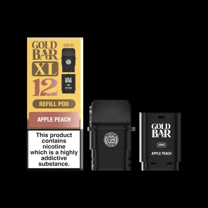 Apple Peach Gold Bar XL Refill Pack