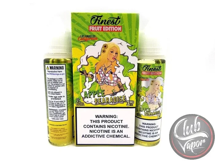 Apple Pearadise E-Liquid by Finest Fruit Edition 120mL