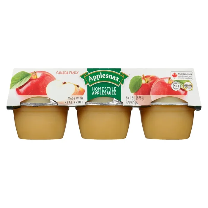 Applesnax Applesauce Homestyle 6pk. – 678g