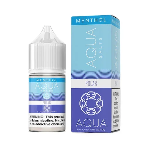 Aqua Menthol Salt Polar eJuice