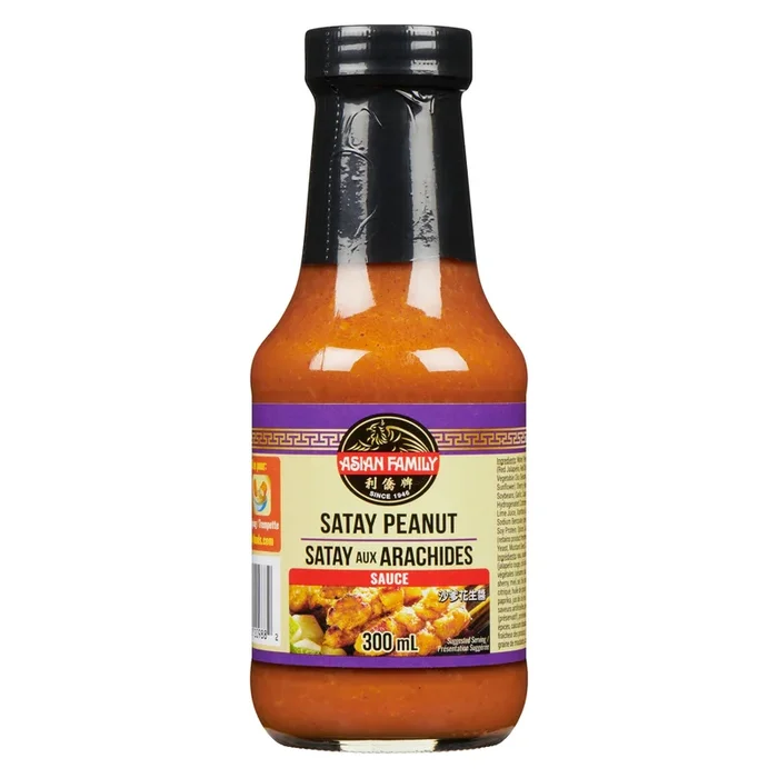 Asian Family Satay Peanut Sauce, 300-ml