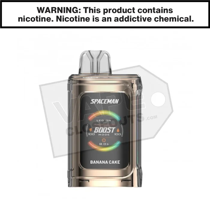 Banana Cake Spaceman Prism 20k Disposable Vape