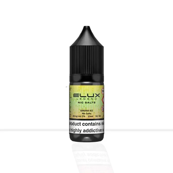 Banana Ice Nic Salt E-Liquid Elux Legend