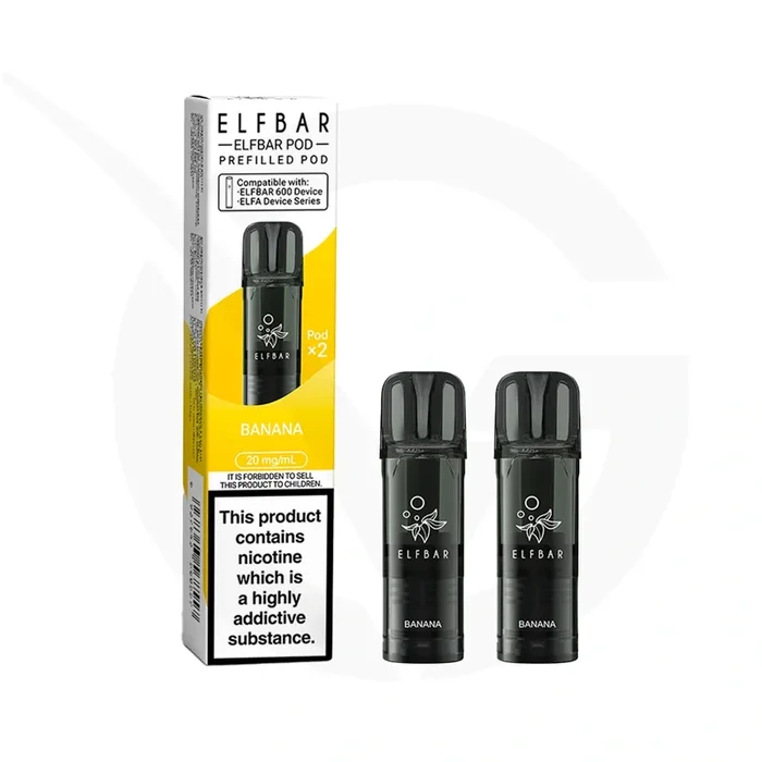 Banana Prefilled Pods By Elf Bar 600
