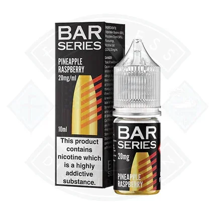 Bar Series Nic Salt 10ml Pineapple Raspberry