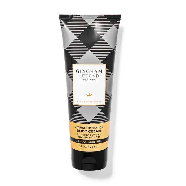 BBW Gingham Legend For Men Body Cream 226g