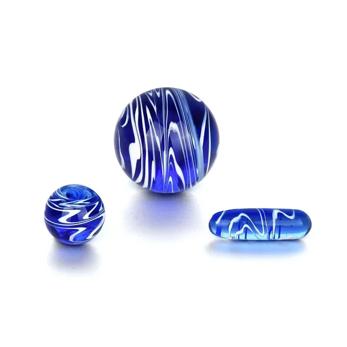 Bear Quartz Blue Pillar Set