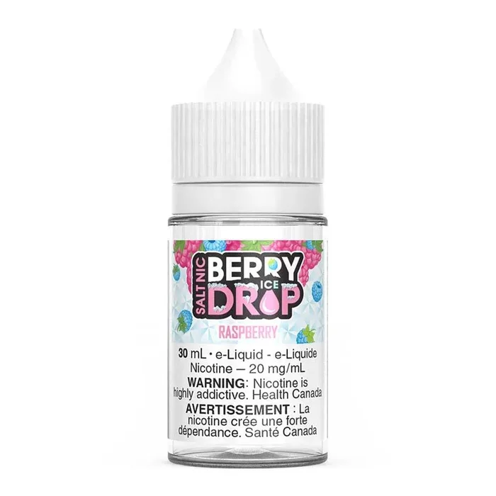 Berry Drop Ice Salt Nic E-Liquid – Raspberry 30ml Vape Juice