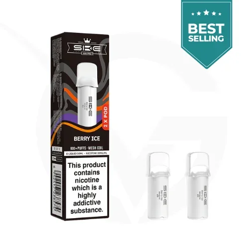 Berry Ice Crystal 600 Pro Prefilled Pods by SKE