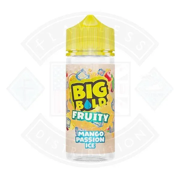 Big Bold Fruity – Mango Passion Ice 100ml E-liquid