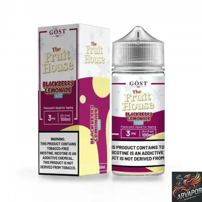 Blackberry Lemonade Iced – The Fruit House – Gost Vapor 100mL