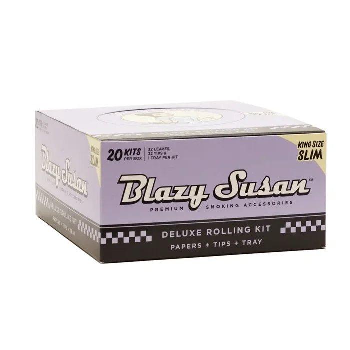 Blazy Susan Deluxe Rolling Kit Purple King Size Slim 20kit