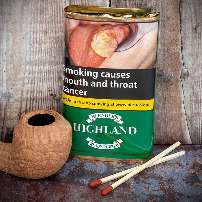 Blender’s Highland Mixture Ready Rubbed Pipe Tobacco (Whisky) – 40g Packet