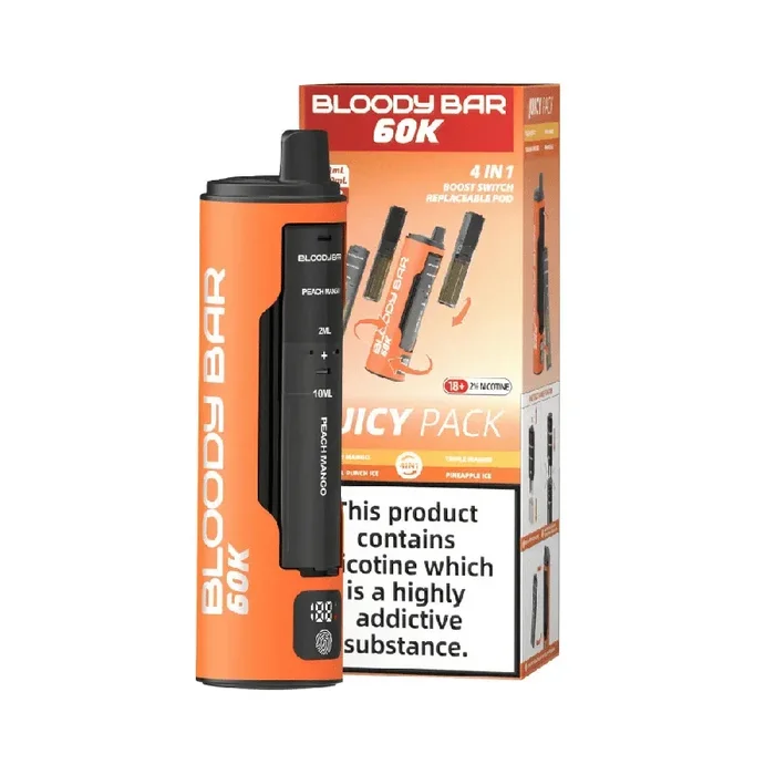 Bloody Bar 60K Prefilled Pod Kit with Juicy Pack