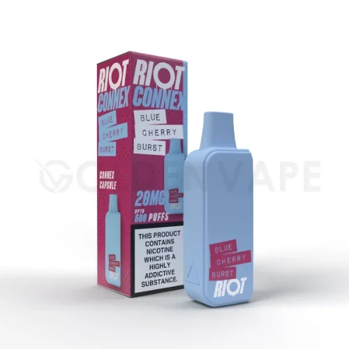 Blue Cherry Burst Connex Prefilled Pods by Riot Squad