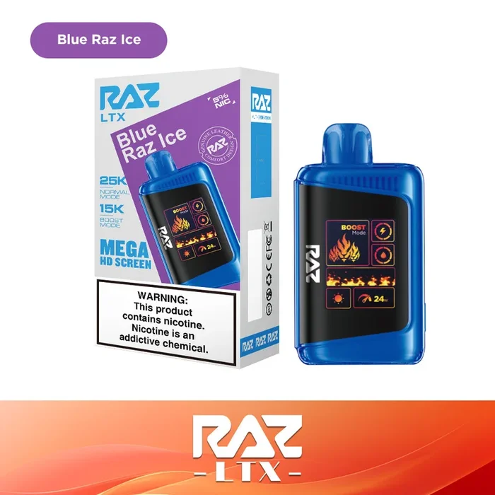 Blue Raz Ice – RAZ LTX 25K