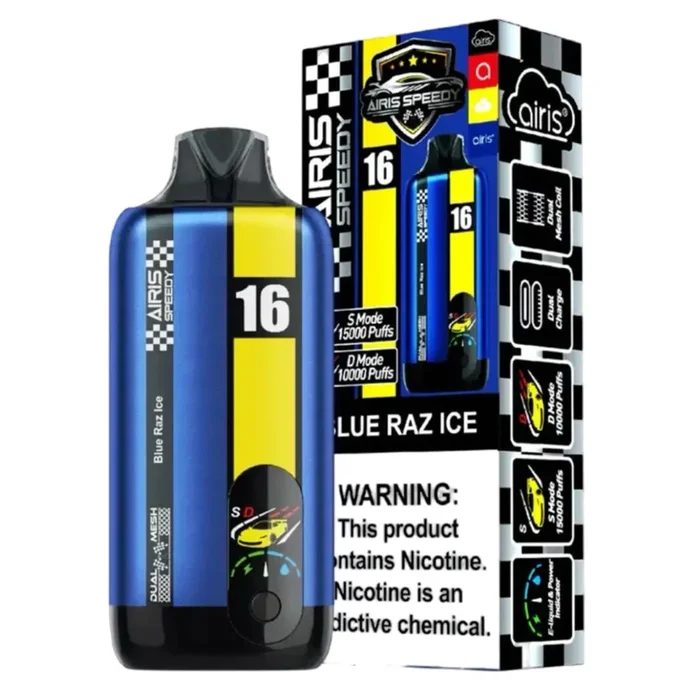 Blue Razz Ice – Airis – Speedy 15000