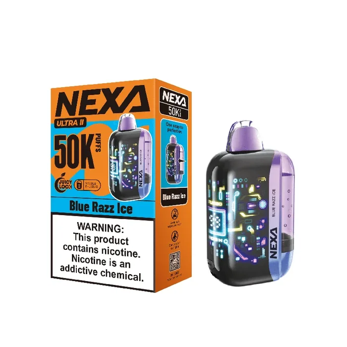 Blue Razz Ice – NEXA Ultra II 50K Disposable