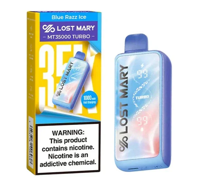 Blue Razz Ice Lost Mary MT35000 Turbo Vape