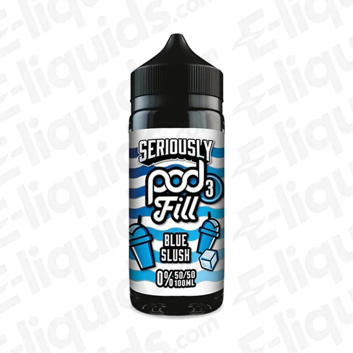 Blue Slush Seriously Pod Fill 3 Shortfill E-liquid by Doozy Vape Co